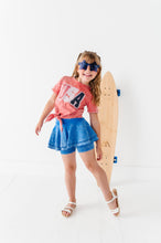 Load image into Gallery viewer, BLUE | Vintage RIB Skort