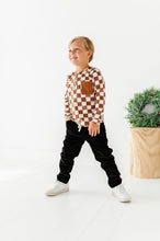 Load image into Gallery viewer, Black Corduroy | Lined Jogger Pants