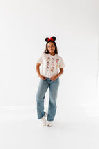 PRINCESSES CROPPED | CREAM ADULT TEE