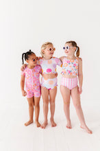 Load image into Gallery viewer, Poppy + Stripes: Ruffle TWO-PIECE Tankini