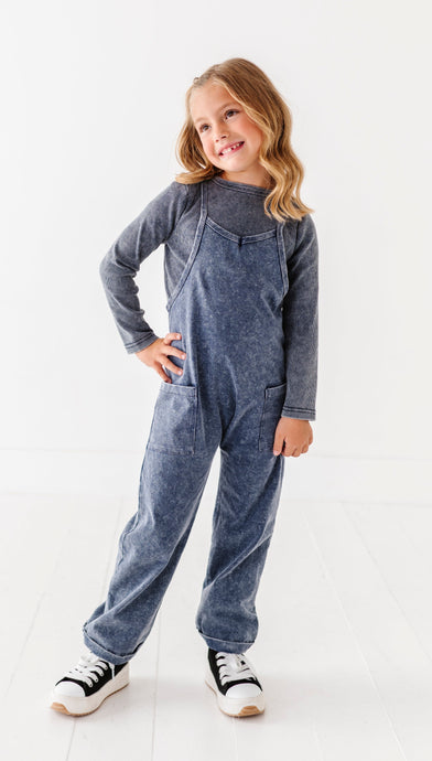 NAVY | Vintage ROMPER Set