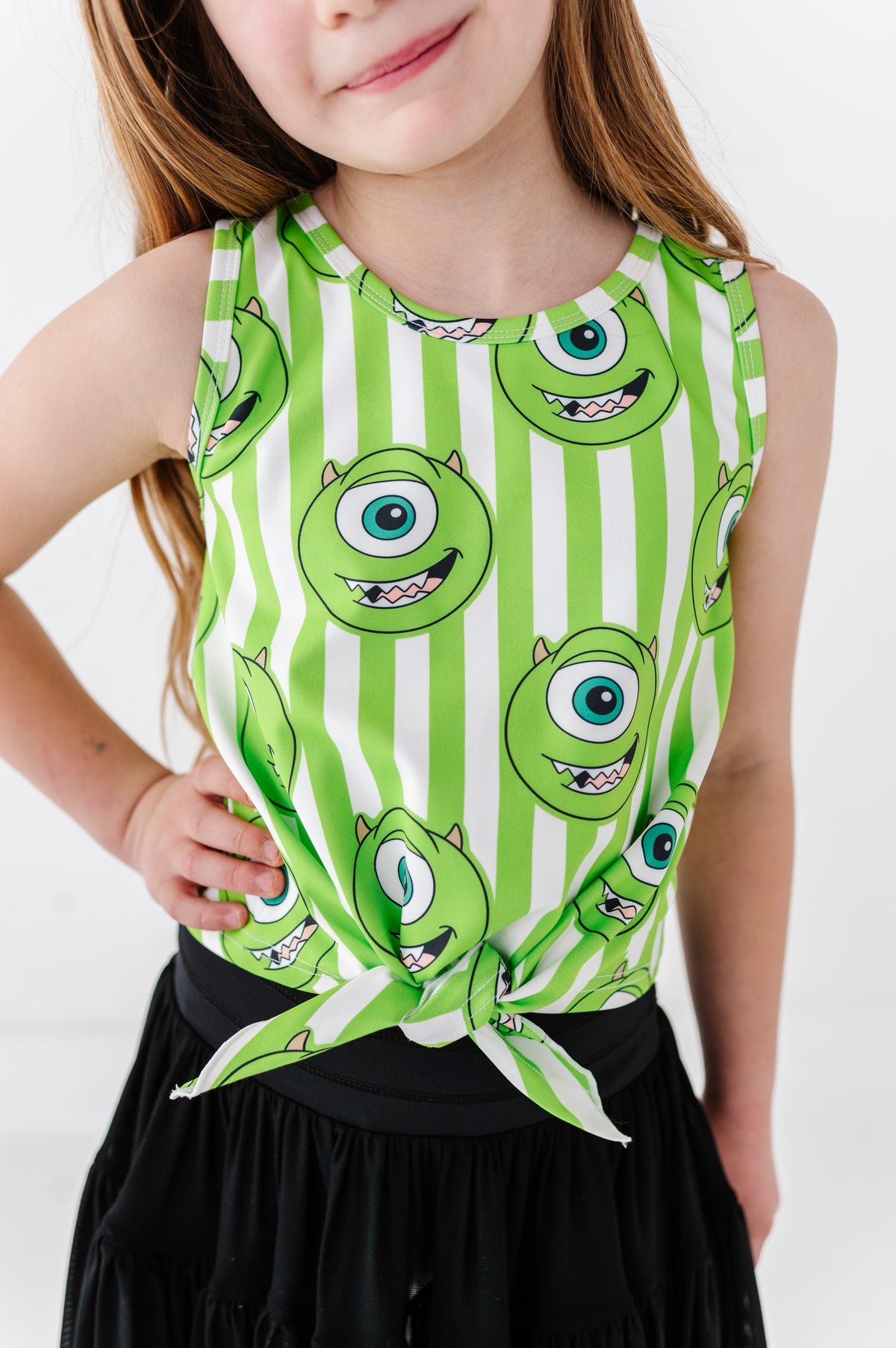 MONSTER MIKE Stripe (KIDS) | FRONT-TIE TANK