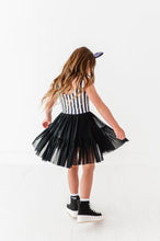 Load image into Gallery viewer, Midnight Stripes | (KIDS) Mesh DRESS