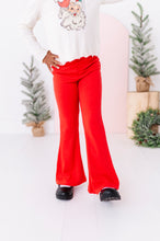 Load image into Gallery viewer, Holly Red | RIBBED FLARES
