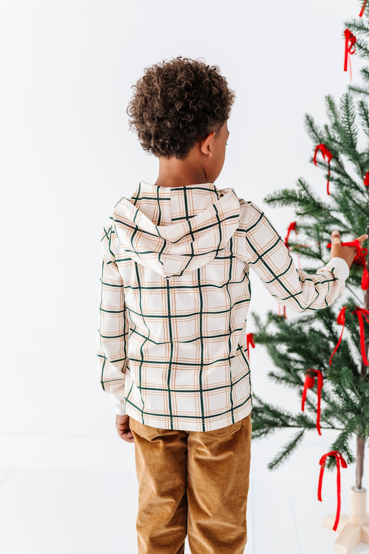 Hearth Plaid | Hoodie Henley