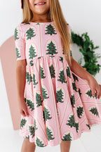 O Christmas Tree | Scoop Back Twirl Dress
