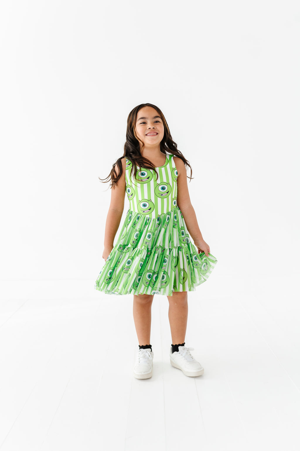 MONSTER MIKE Stripe (KIDS) | Mesh DRESS