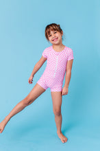 Load image into Gallery viewer, Bubblegum Wave Check | SURF SUIT ONE-PIECE