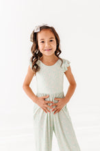 Load image into Gallery viewer, Minty FLORAL | Cropped Pant Romper
