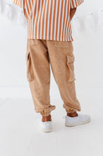 Load image into Gallery viewer, Jack-O-Lantern | Rust Stripe Boxy Tee