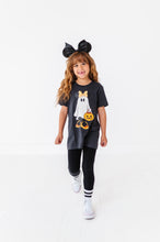 Load image into Gallery viewer, Minnie Ghost | KIDS CHARCOAL TEE