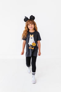 Minnie Ghost | KIDS CHARCOAL TEE