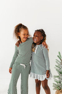 Green Stripes | NIGHTGOWN