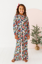 Load image into Gallery viewer, Holly Floral | GIRLS WIDE-LEG SET