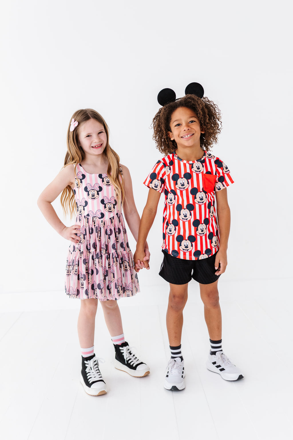 MINNIE Stripe (KIDS) | Mesh DRESS