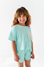 Load image into Gallery viewer, Ocean | Boxy Crop + Shorts RIB Set