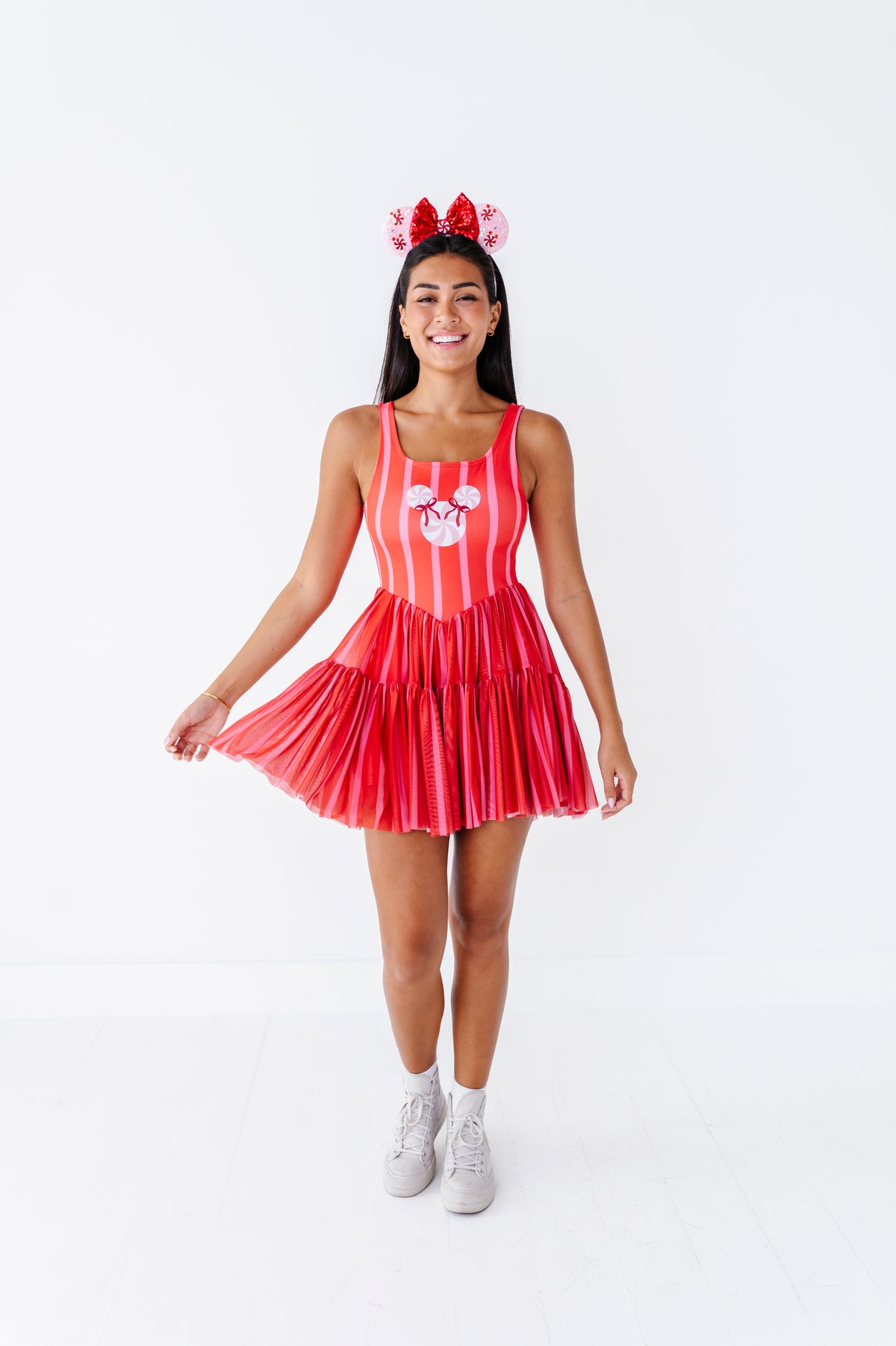 Pretty in Peppermint | ADULT Mesh Dress
