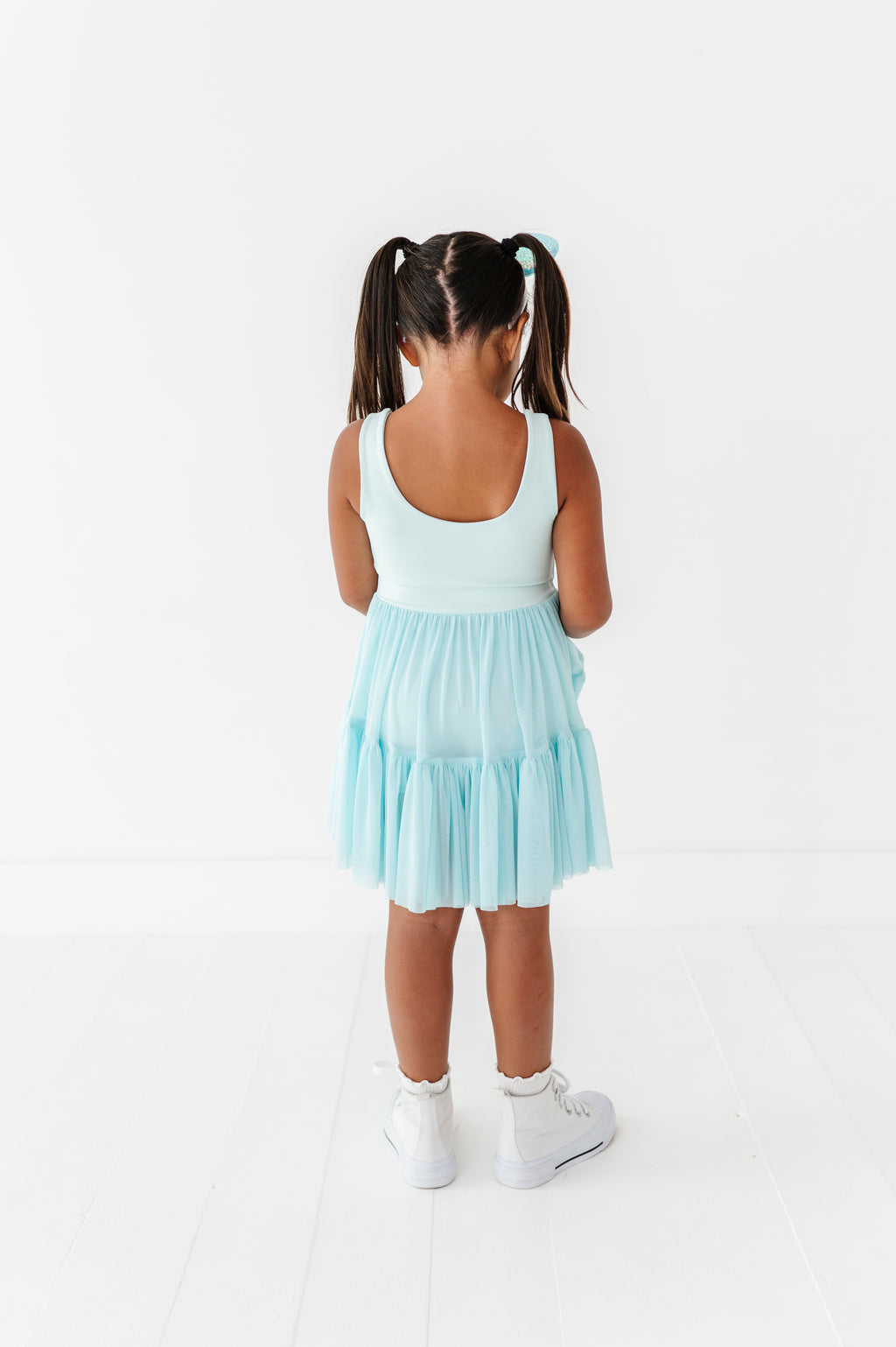 Elsa (KIDS) | Icy Blue Mesh DRESS