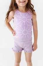 Load image into Gallery viewer, Violet Suns | Twisty Back Tank