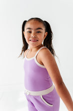 Load image into Gallery viewer, Pixie Purple | Tank + Wide Leg RIB Set