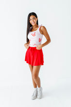 Load image into Gallery viewer, Peppermint Pixie | ADULT Bow Tank