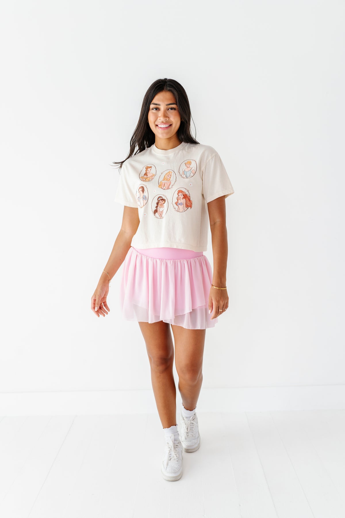 CREAM PRINCESS *NEW* | Adult Tee (Both CROP + FULL LENGTH listed here!)
