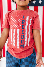 Load image into Gallery viewer, Freedom Flag | Red BOYS Tee