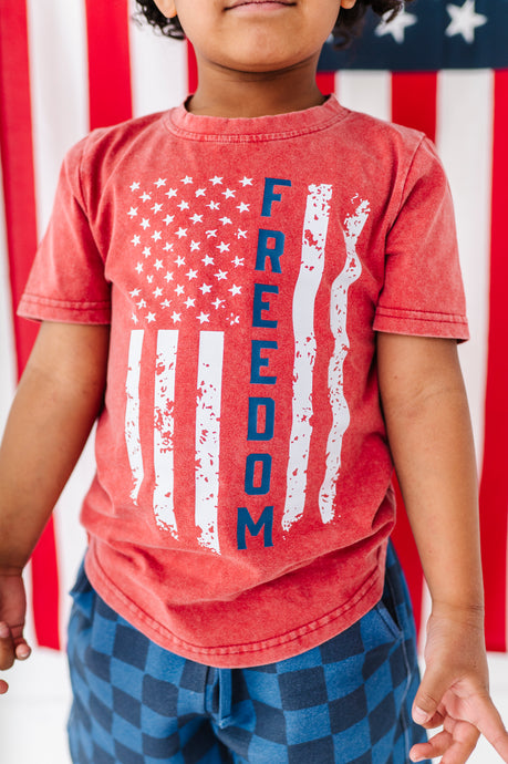 Freedom Flag | Red BOYS Tee