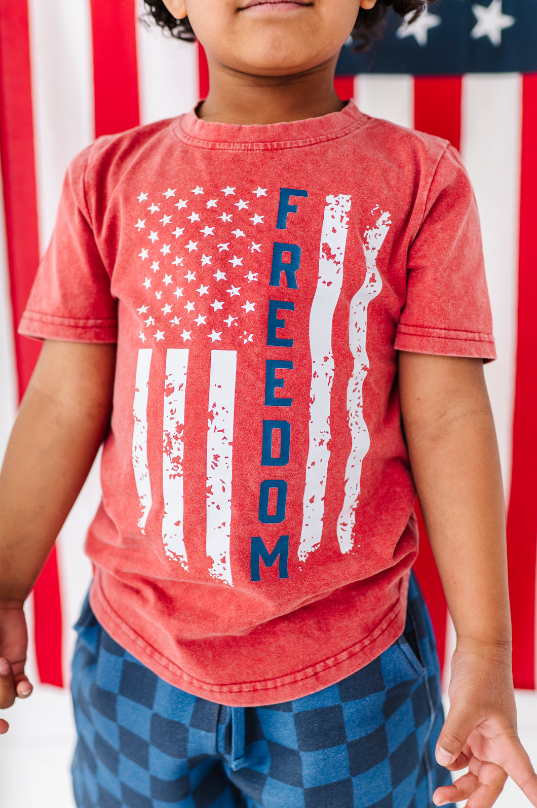 Freedom Flag | Red BOYS Tee