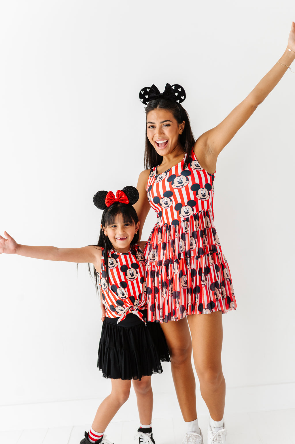 MICKEY Stripe (ADULT) | Mesh DRESS
