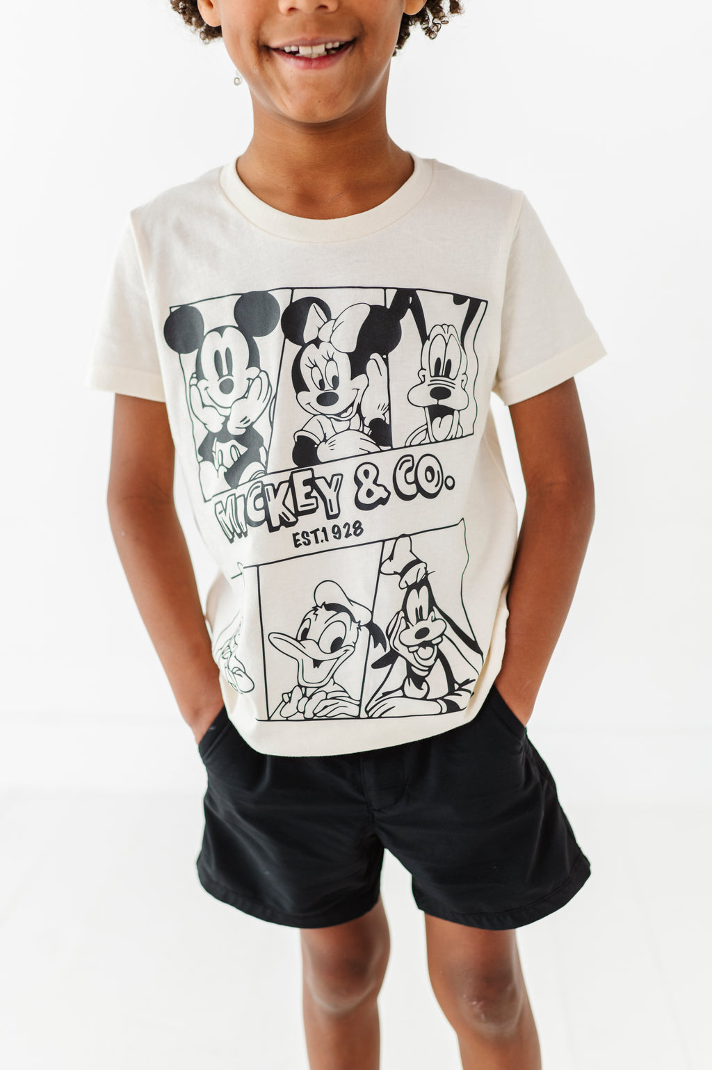 Cartoon Cover | KIDS CREAM TEE