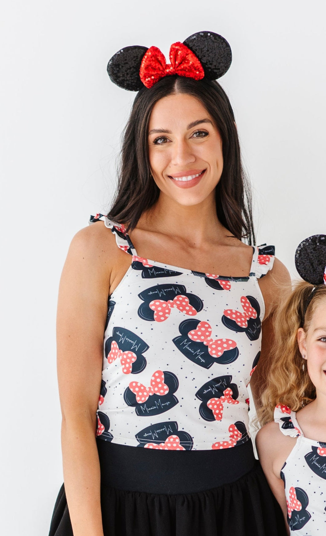 Mouse Hat | ADULT (RUFFLE) TANK