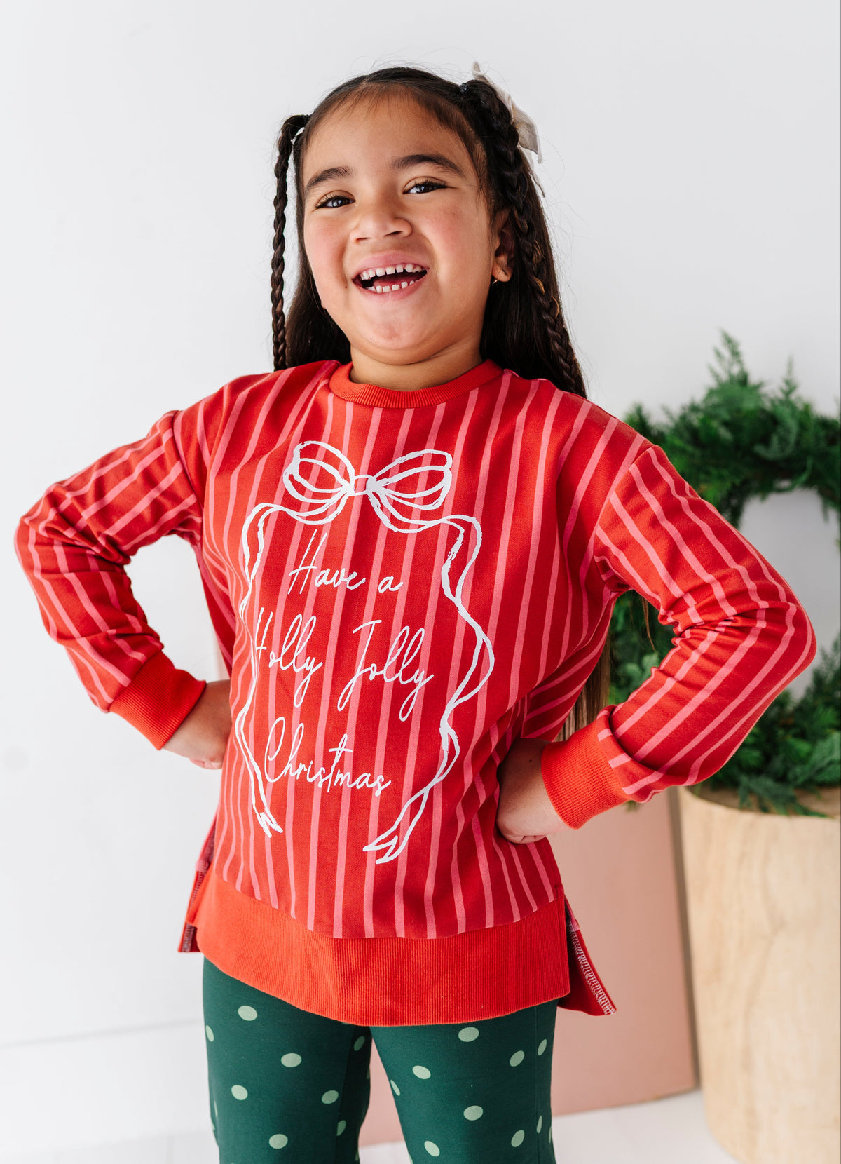 Holly Jolly | Side Split Sweatshirt