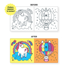 Load image into Gallery viewer, Color Magic Bath Book: Unicorn Dreams
