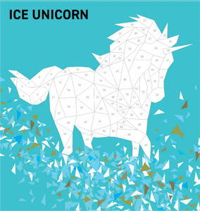 My Sticker Paintings Book: Unicorns