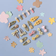 Load image into Gallery viewer, Petal Mini Bow Clip Set (4 pack)
