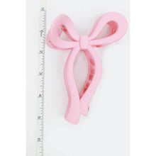 Load image into Gallery viewer, Bow Shape Hair Claw Clip (colors vary)