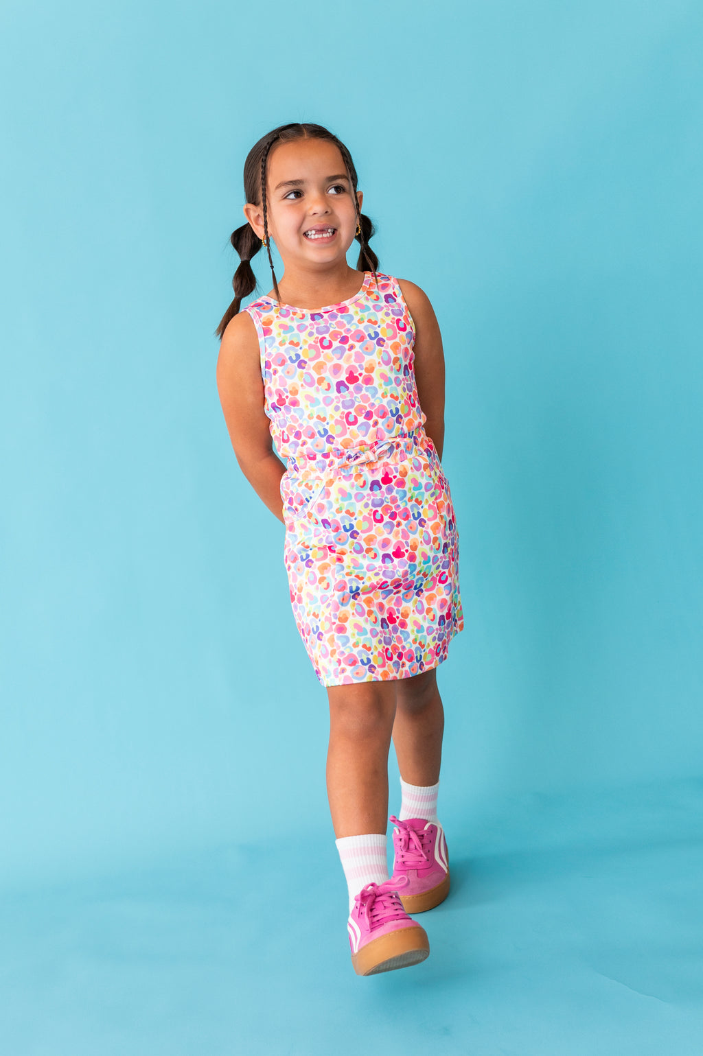 Sugarwave Leopard | Tennis Dress (with shorts!)