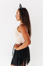 Load image into Gallery viewer, Pumpkin Bow TAN | ADULT TANK