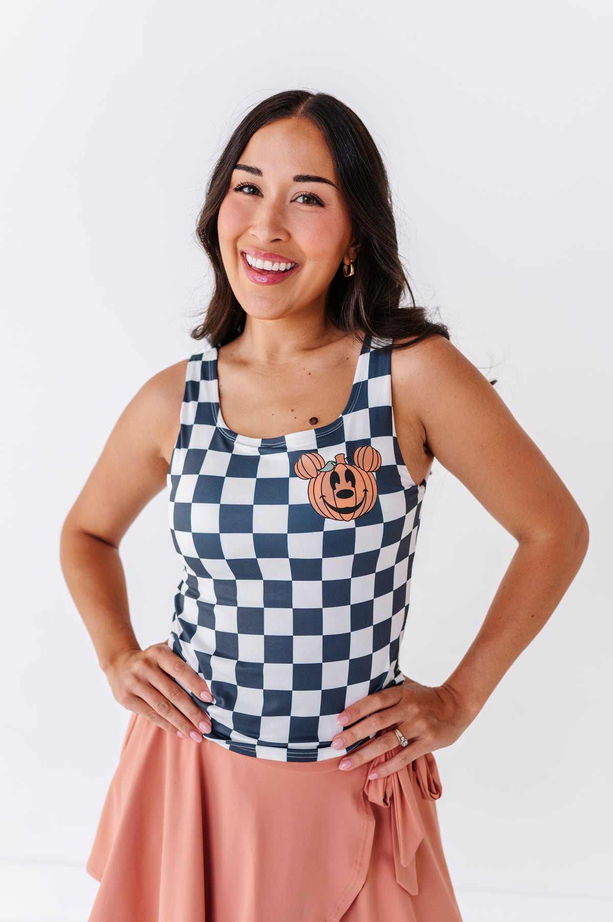 Rust | Side-Tie SKORT