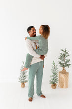 Load image into Gallery viewer, Green Stripes | MEN’S PJ Pants