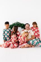 Load image into Gallery viewer, RED Santa Stripes | GIRLS 2-Piece SET