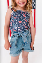 Load image into Gallery viewer, Freedom Floral | Ribbed Tank