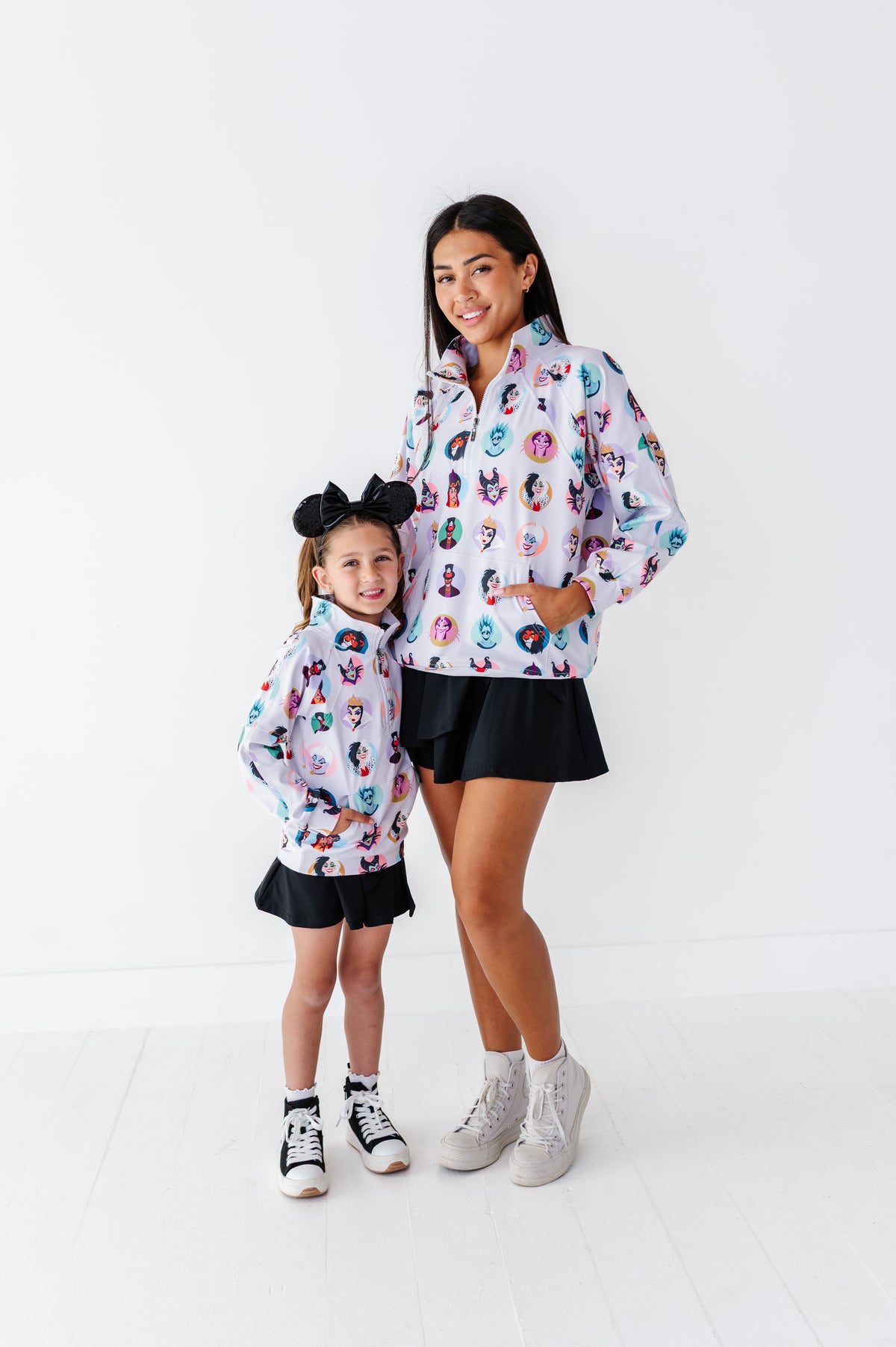 Purple Villains | ADULT 1/4th ZIP