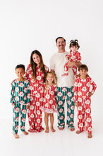 Load image into Gallery viewer, RED Santa Stripes | GIRLS 2-Piece SET