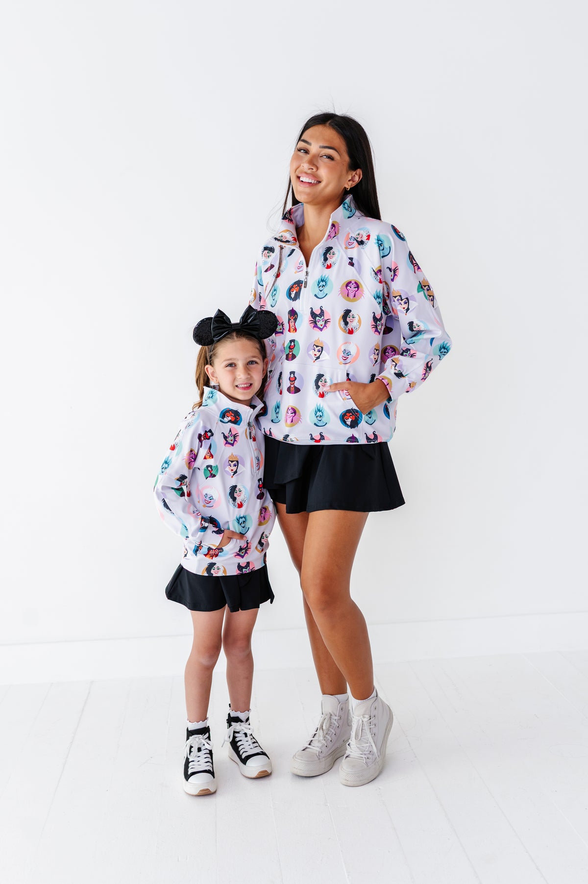 Purple Villains | ADULT 1/4th ZIP