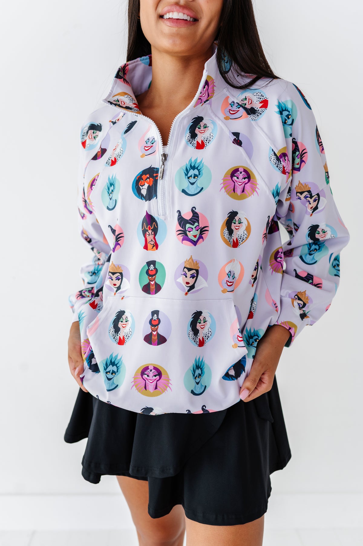Purple Villains | ADULT 1/4th ZIP