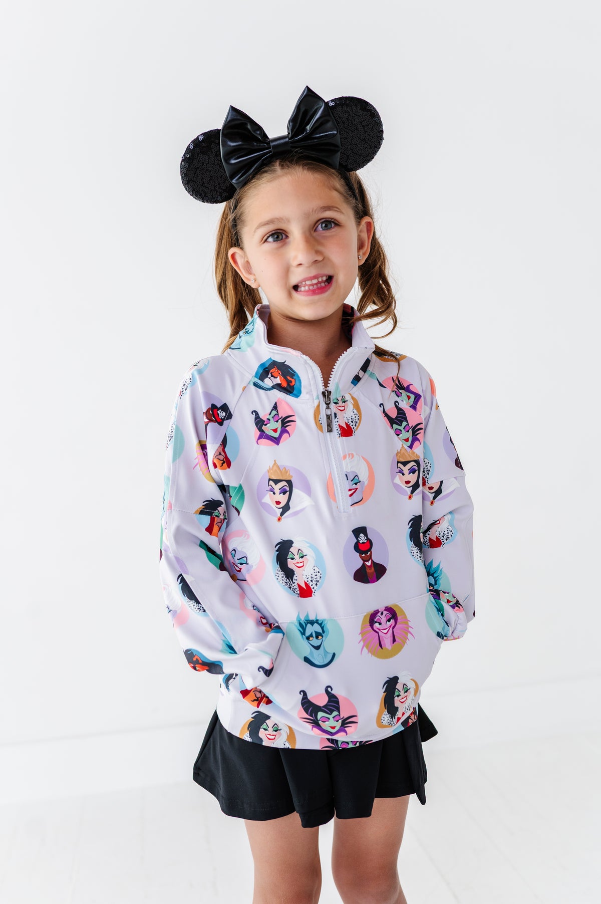 Purple Villains | KIDS 1/4th ZIP
