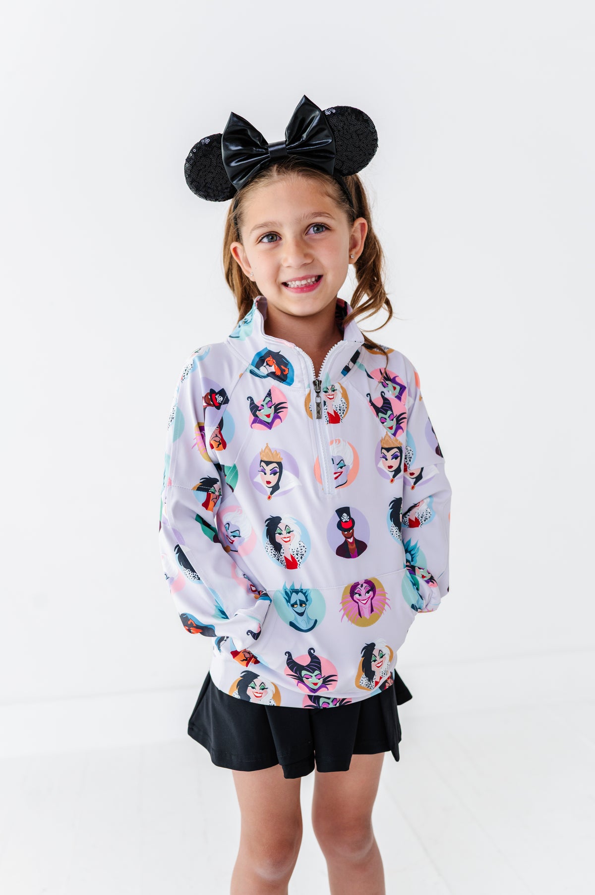 Purple Villains | KIDS 1/4th ZIP