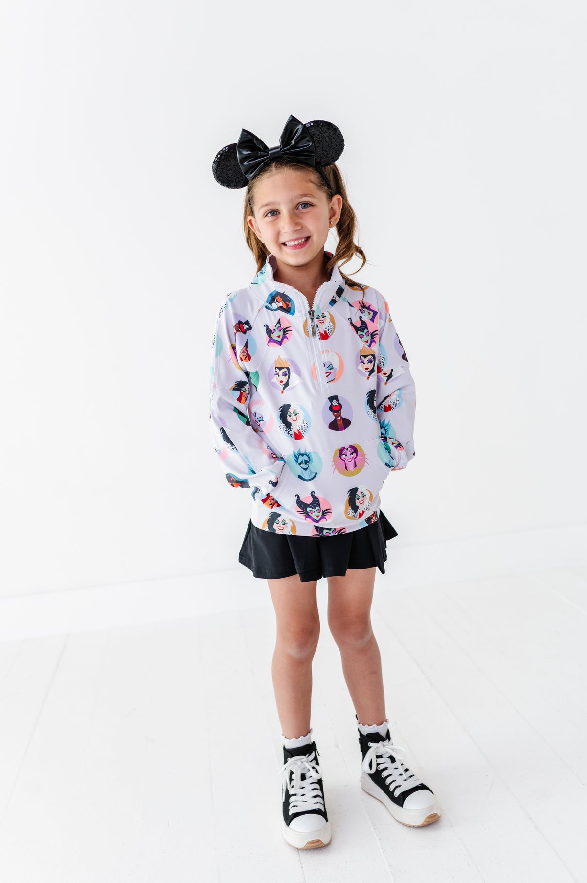 Purple Villains | KIDS 1/4th ZIP